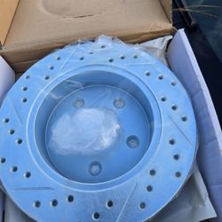 StopTech Slotted Select Sport Brake Rotors for 1(contact info removed) MUSTANG - set of 4. Installation ready