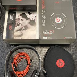 Beats By Dr. Dre Solo HD Special Edition Over Ears Headphones Black 