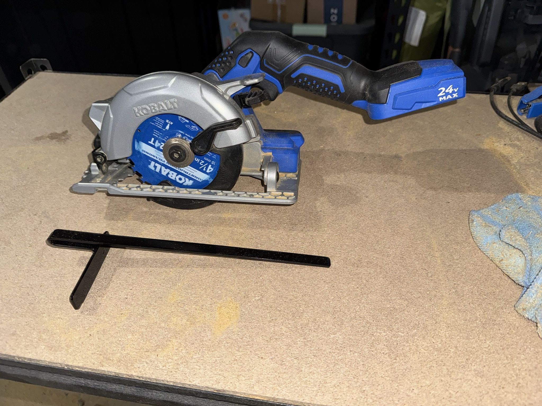 Kobalt 24v 4-1/2” Brushless Circular Saw (Tool + Blade Only)