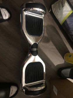 Silver Hoverboard