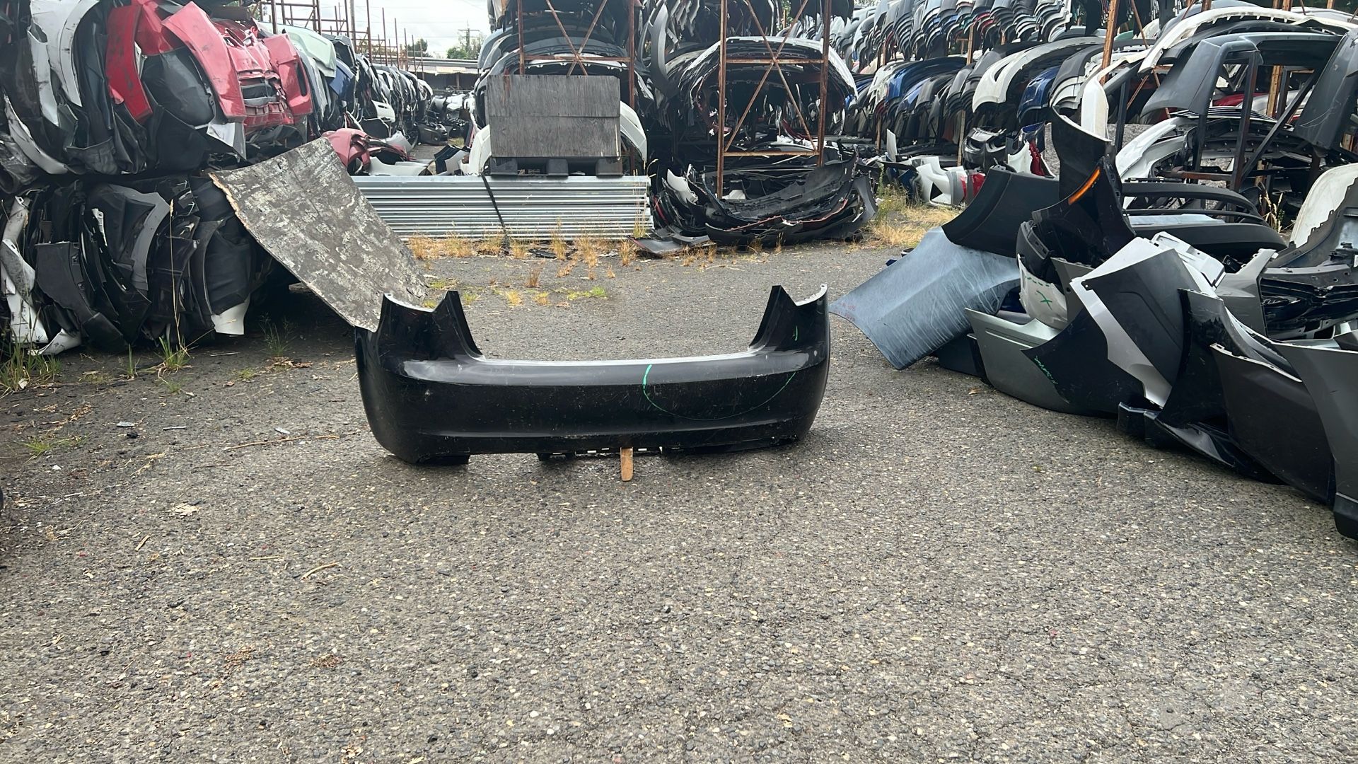 2009 To 2013 Audi A3 Rear Bumper #B767 AU1100 187