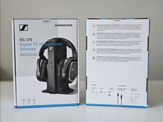 New In Box Sennheiser RS 175 Wireless TV Headphones