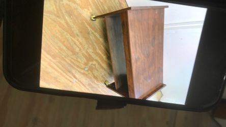 Low Roller Table Wood Cart