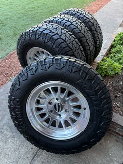 Kmc Toyota Tacoma wheels and tires 4Runner like new