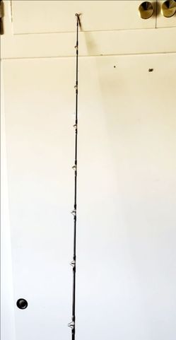 Vintage Roddy BR70-7 fiberglass spinning rod in excellent like-new condition