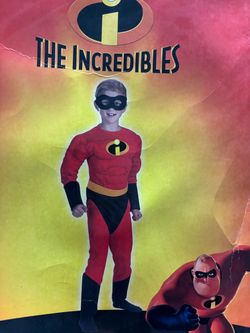 New, kids INCREDIBLES Costume size 4-6