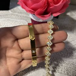Clover Bracelets / Firm Price 