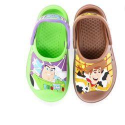 NWOT Disney Pixar Toy Story Toddler Boys Buzz and Woody Clogs