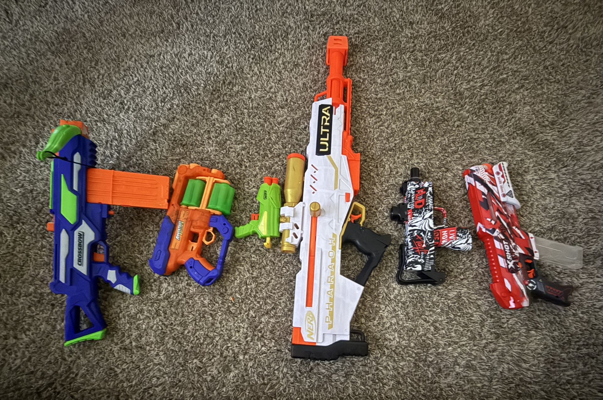 Nerf Guns And Gel Blasters
