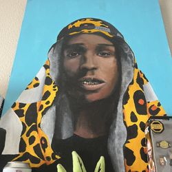 Asap Rocky Mural Painting