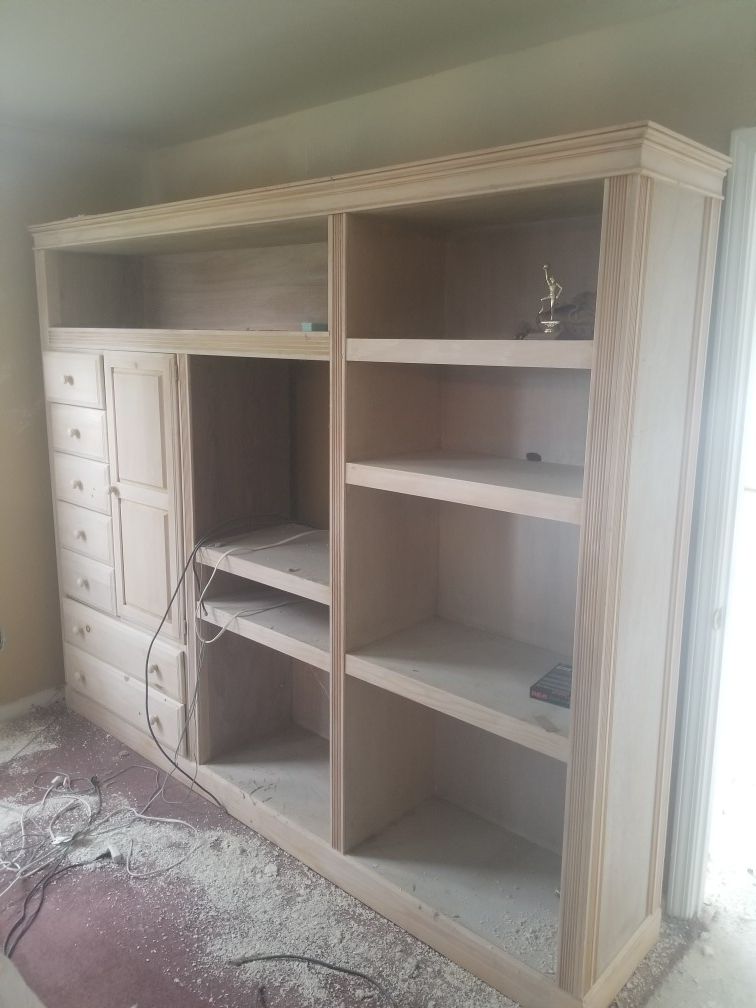 Wood stand costume made