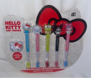 Colección De Cepillos De Dientes Hello Kitty And Friends Disponible