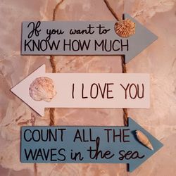 Cute Arrow Sign,  18" Tall