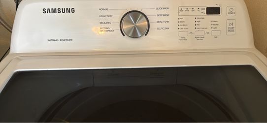 Samsung top load washing machine