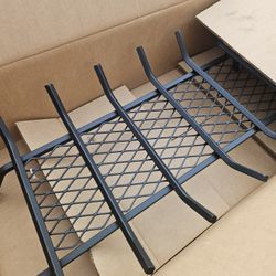 Chimney 30 Inch Steel Grate Black 