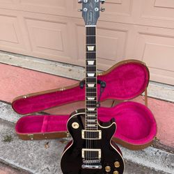 Gibson Les Paul Standard Ebony Active EMG w OHSC