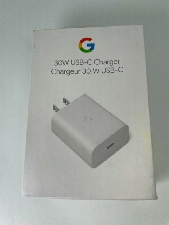 GENUINE Google 30W USB-C Charger Wall charger for Pixel 7 Pro 6 6A 5 4 Pro