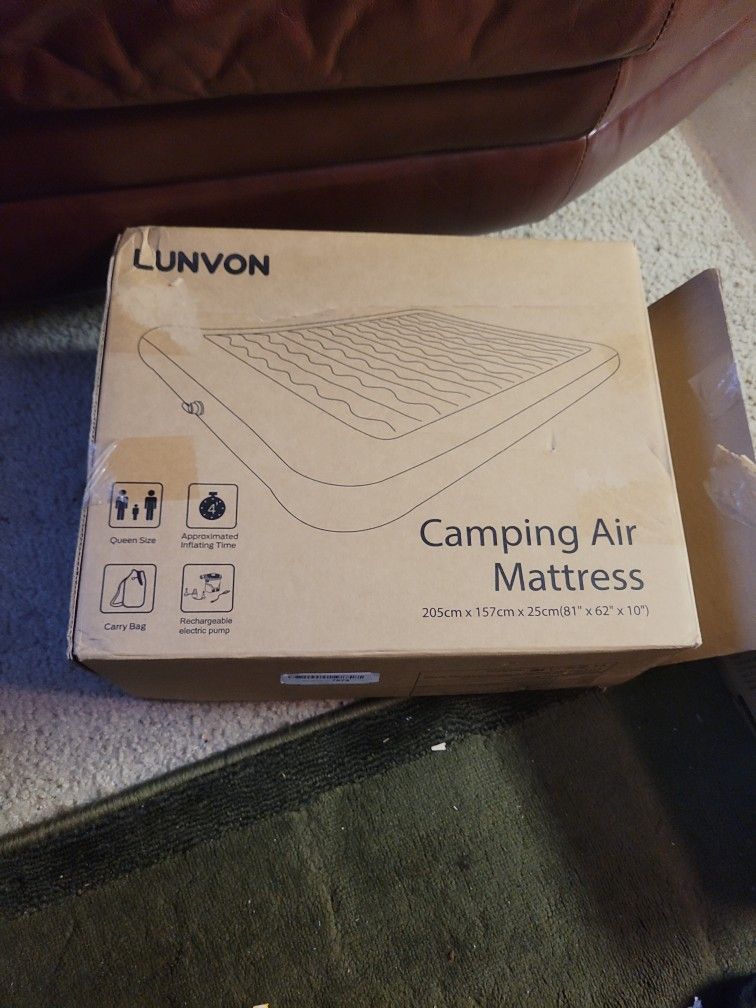 Camping Air Mattresses
Queen Size New