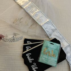 Bride/ Bridesmaid Accessories for Bachelorette Party Wedding Celebration