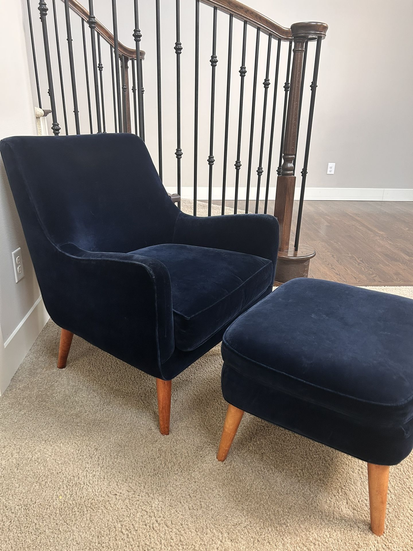 Lounge Chair + Ottoman From Room & Board