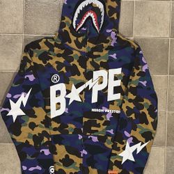 BAPE Full Zip Hoodie
