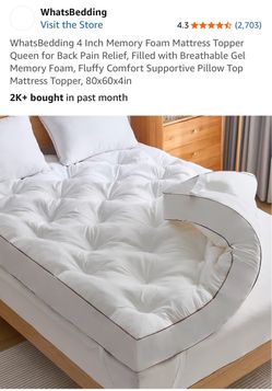 NEW Queen Mattress Topper