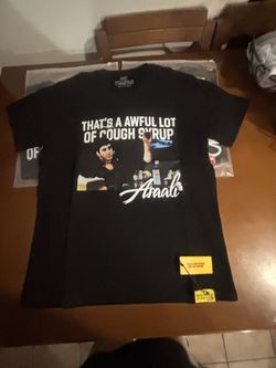 Awful lot of cough syrup shirt