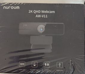 Nuroum 2K QHD Webcam model AW-V11 - Windows / Chrome / Mac / Android