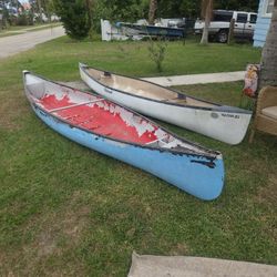  2 14' Canoes.