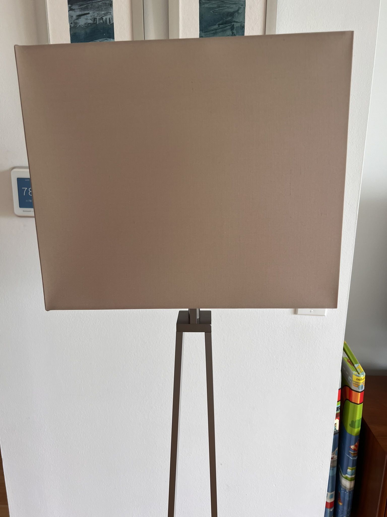 Klabb Ikea Floor Lamp With Led Bulb Bronze Color