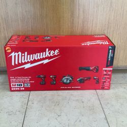 MILWAUKEE 2696-26 M18 6-TOOL COMBO KIT.