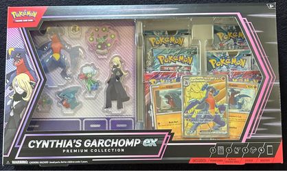 Cynthia’s Garchomp EX Pokémon Box…