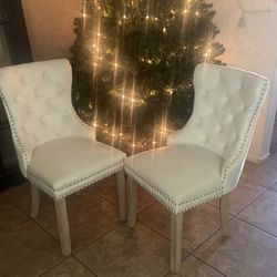 Beautiful new dining chairs