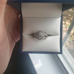 Nail Lane Engagement Ring And Band