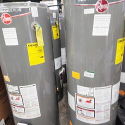 New Water Heater Gas