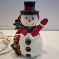 Ceramic Christmas Snowman