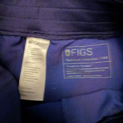 FIGS SCRUB PANTS SZ XXS