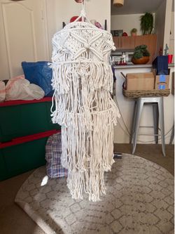 Macrame Chandelier