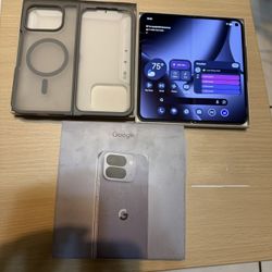 Google Pixel 10 Pro Fold Unlocked Moonstone Like New 