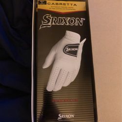 Srixon Cadet large Leather Golf Gloves New