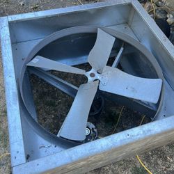  Fan 36” 1/2 Hp Greenhouse/ Warehouse Ventilation 