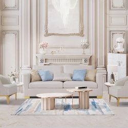 NEW 4 PCS LIVING ROOM SET ! 2 SOFAS 2 CHAIRS! MINAS HOME FURNITURE 