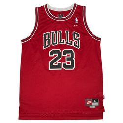 Vintage Nike Chicago Bulls Michael Jordan Jersey Mens Large L Air Swingman 23