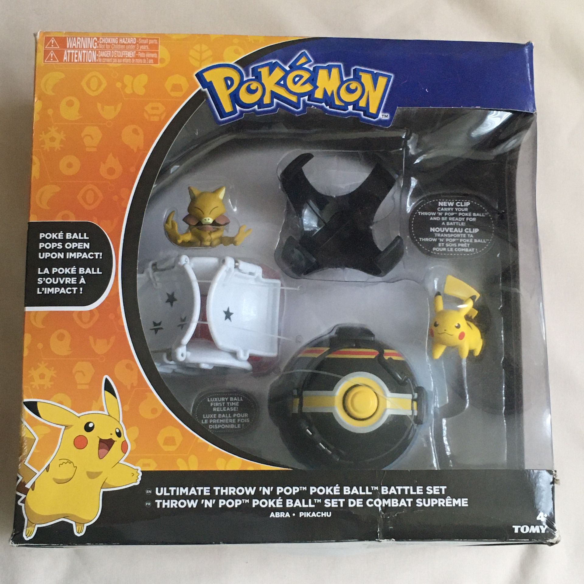 POKEMON POKE BALL PIKACHU BATTLE SET •• PRICE is FIRM •• see More HOT TOYS here ....