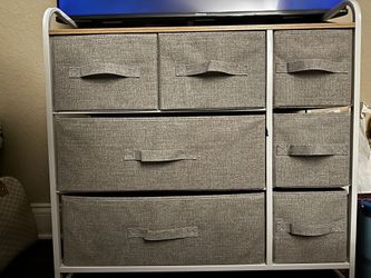 Fabric Drawer Dresser