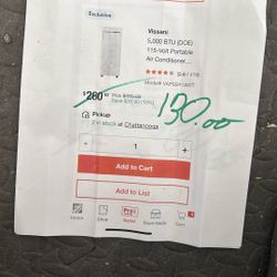 One room air conditioner