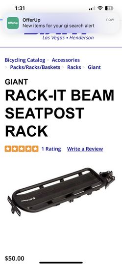 Bike Rear Seat Rack