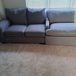 Couch, And Remote Control Recliner 