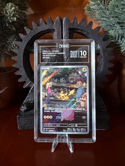 Pokemon 2023 Pikachu SV Japanese 151 set #173 Art Rare Tag 10