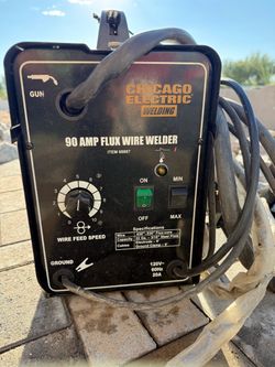 Chicago electric 90amp flux wire welder